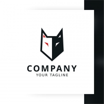 Strong Wolf Logo Template Screenshot 2