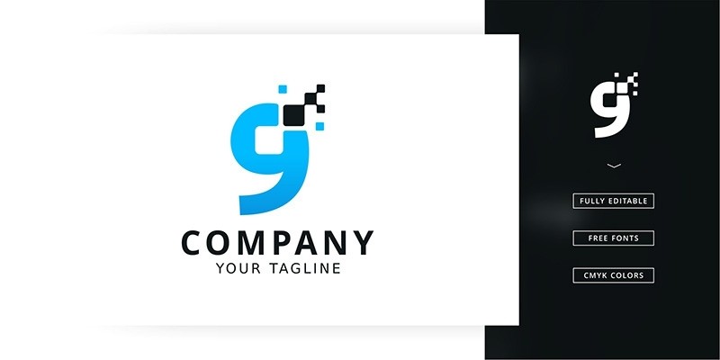 Tech Nine Logo Template