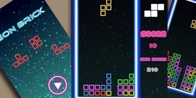 Classic Neon Tetris Complete Unity Project