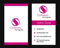 Professional Business Card Screenshot 1