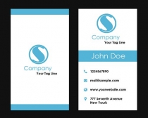 Professional Business Card Screenshot 2