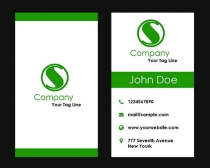 Professional Business Card Screenshot 3