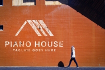 Piano House Logo Template Screenshot 2