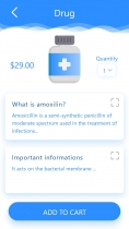 Ionic Medical UI Theme Screenshot 3