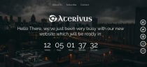 Aterivus - Coming Soon Template Screenshot 1