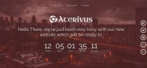 Aterivus - Coming Soon Template Screenshot 3
