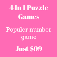 4 in 1 Puzzle Games iOS Xcode Projects
