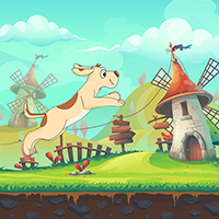 Doggies Buildbox Template 