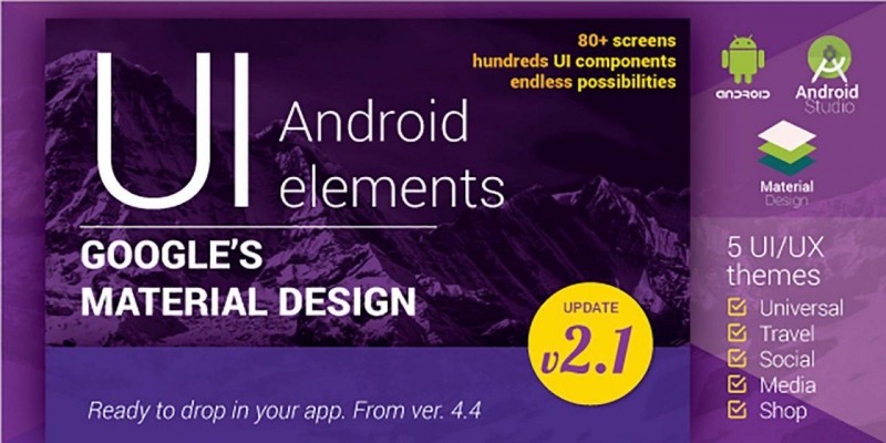 Material Design Android UI Kit