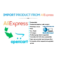 Get product From Aliexpress OpenCart Module