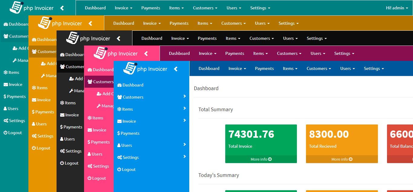 simple invoicing number convention