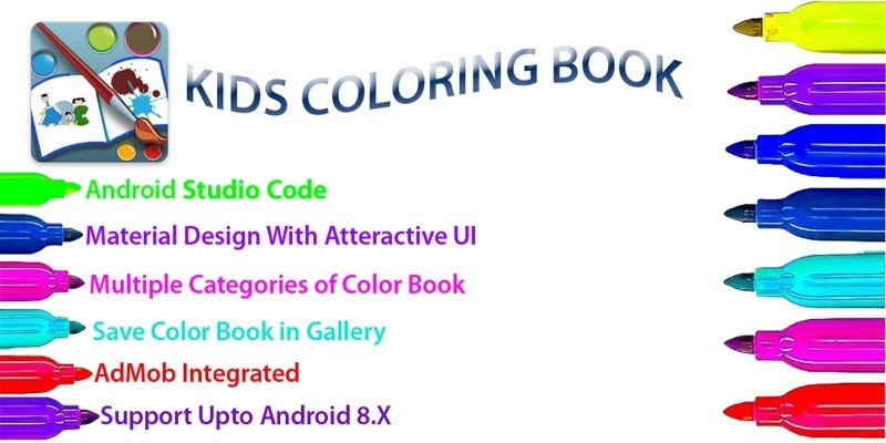 Kids Coloring Book Android Source Code