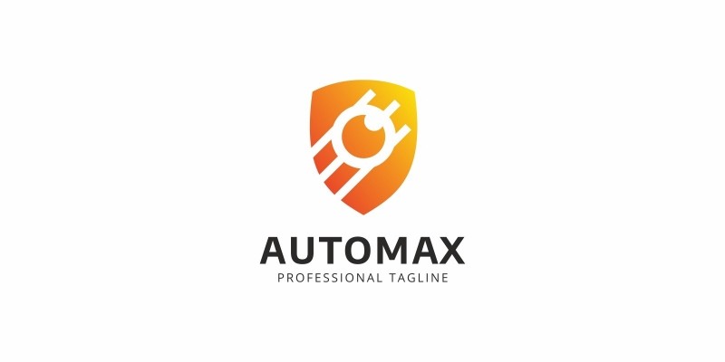 Automax Satellite Logo Template