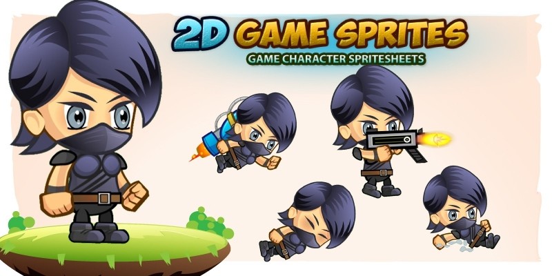 2D Game Character Sprites 16