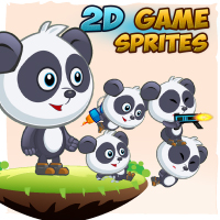 Panda 2D Game Character Sprites