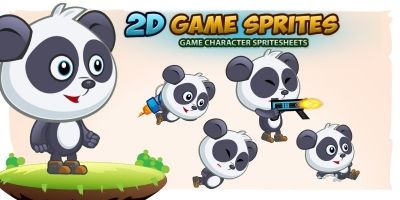 Panda 2D Game Character Sprites