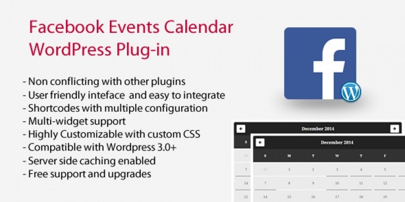 Facebook Events Calendar - WordPress Plugin