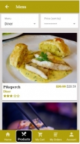 Kitchen - Ionic 3 Restaurant App With PHP Backend Screenshot 3