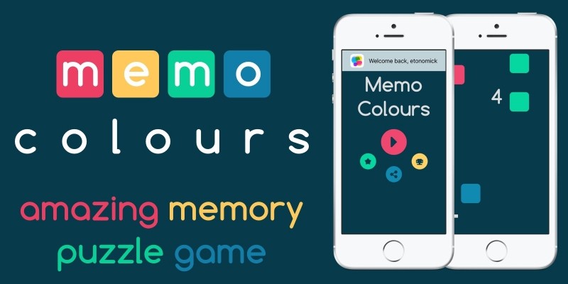 Memo Colours - iOS Game Source Code