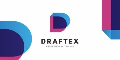 Draftex D Letter Logo