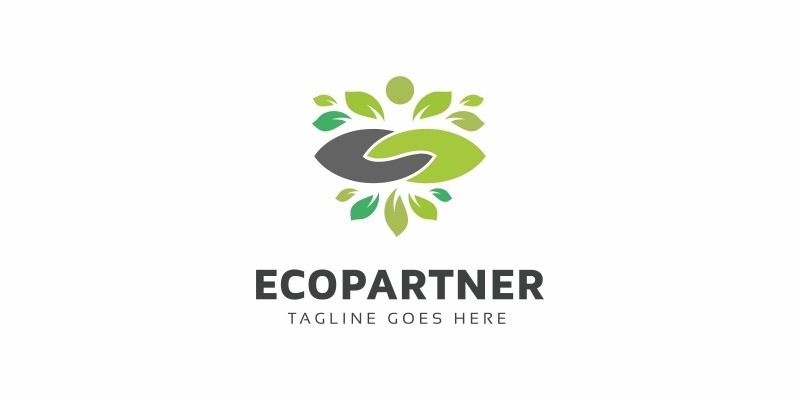 Eco Partner Logo Template