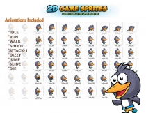 Penguin Game Character Sprites Screenshot 2