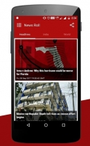 NewsRoll – Newspaper Android Source Code Screenshot 2