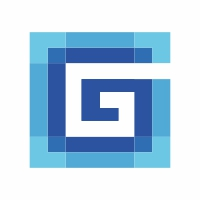 Glowing G Letter Logo