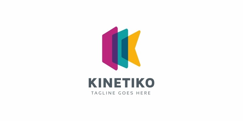 Kinetica Letter K Logo