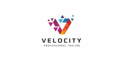 Velocity - Letter V Logo