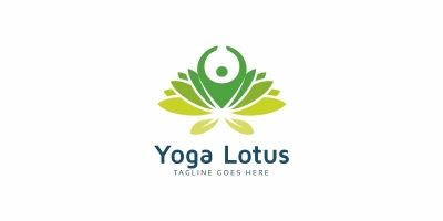 Yoga Lotus Logo