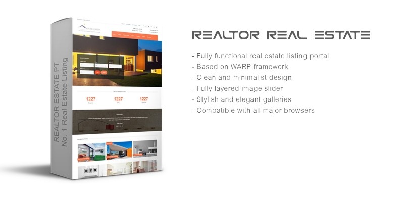 Realtor Real Estate Joomla Template