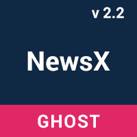 NewsX - Responsive News Ghost Theme