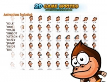 Gorilla Game Character Sprites Screenshot 2
