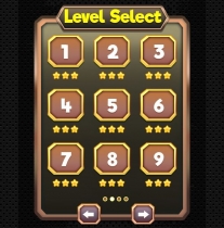 Metallic Game UI Screenshot 2