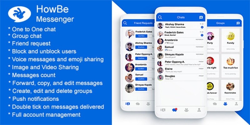 HowBe Messenger - Android Source Code