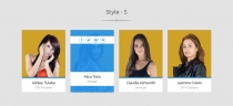 Bootstrap Team Member Showcase Screenshot 5
