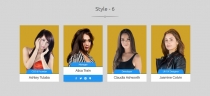 Bootstrap Team Member Showcase Screenshot 6