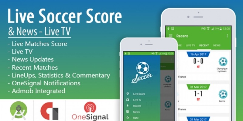 Soccer Score Live Android App Source Code