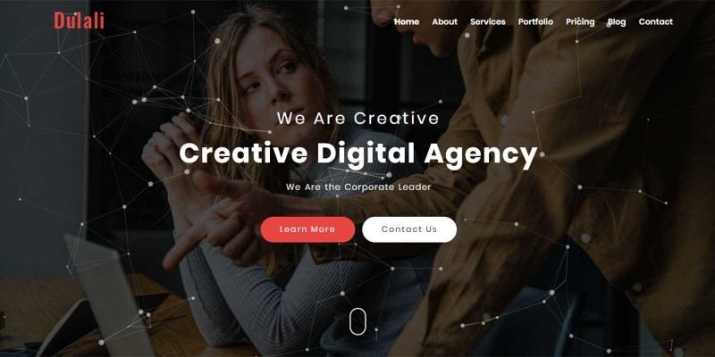 DULALI - One Page Multipurpose Template