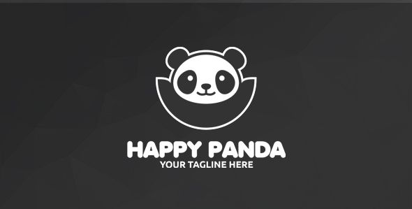Happy Panda Logo By Segel Codester.