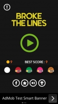 Broke The Lines - Buildbox Game Template Screenshot 1