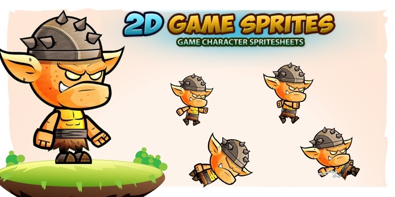 Orcs 2D Game Character Sprites