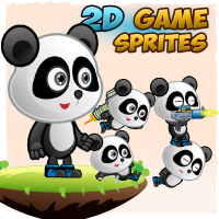 Panda 2D Game Character Sprites 