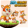 Squirrel 2D Game Character Sprites 