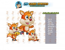 Squirrel 2D Game Character Sprites  Screenshot 1