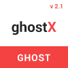 ghostx-minimal-responsive-blogging-theme