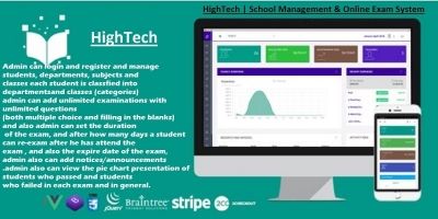 HighTech - School Management Exam System