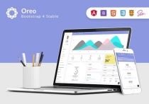 Oreo Mega Bundle Bootstrap 4 Admin UI Kit Screenshot 6