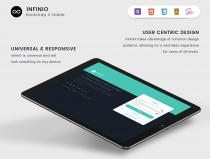 InfiniO - Bootstrap 4 Admin Dashboard Template  Screenshot 4